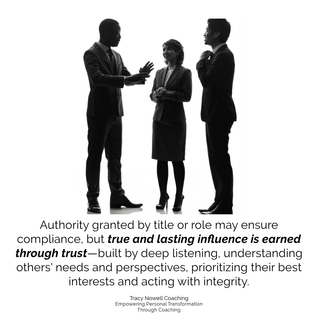 True Influence is Trust Earned